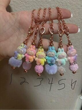 Labubu Stanley charms